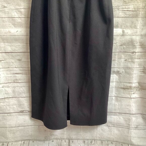 REVOLVE Dress the Population Alondra Blouson Sheath Dress Black LBD XXL - Picture 7 of 12